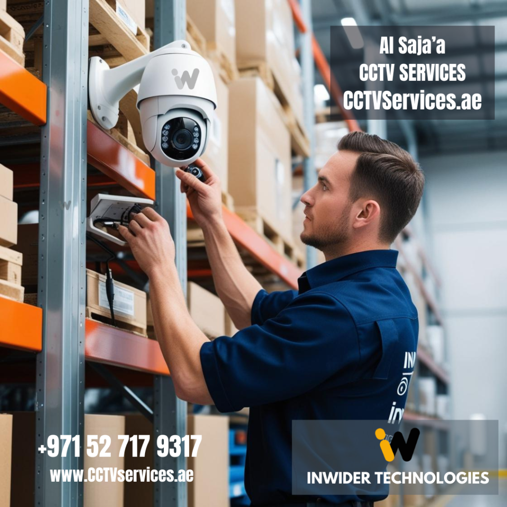 Protect your warehouse and industrial site in Al Saja’a with professional CCTV installation services. We offer advanced surveillance solutions, night vision cameras, and remote monitoring. Contact us for a free security assessment #CCTVServices #AlSajaah #WarehouseSecurity #IndustrialCCTV #SurveillanceSolutions #CCTVInstallation #SecurityCameras #UAEBusiness #SharjahSecurity #SmartSurveillance