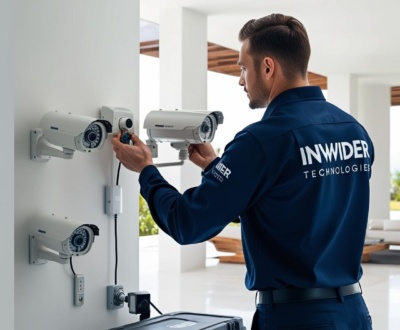 Security cctv installation services villa, office technication inwider - inwider technologies