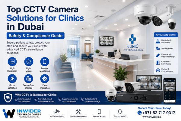 A clinic CCTV system is not just about security—it is about building trust, ensuring safety, and maintaining operational control. With the right camera types, proper placement, and compliance awareness, clinics in Dubai can significantly improve both patient safety and business protection. Investing in a professional CCTV solution today helps prevent risks tomorrow.